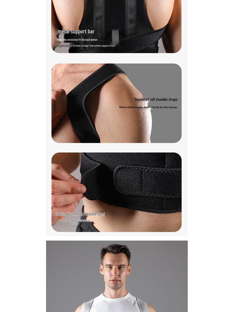 VBOSI Adult & Teen Posture Corrector with Anti-Hunchback Support