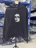 ERD Distressed Rich Second Gen Portrait Hoodie 26ss - Wash-Faded and Worn-Out Edition