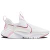 Nike Flex Plus Abrasion Resistant Breathable Support Low top Kids' Running Shoes White Pink Sneakers DV8999-100