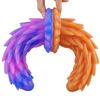 Colorful Luminous Silicone Hedgehog Anal Plug - Outdoor SM Toy for Rear Stimulation