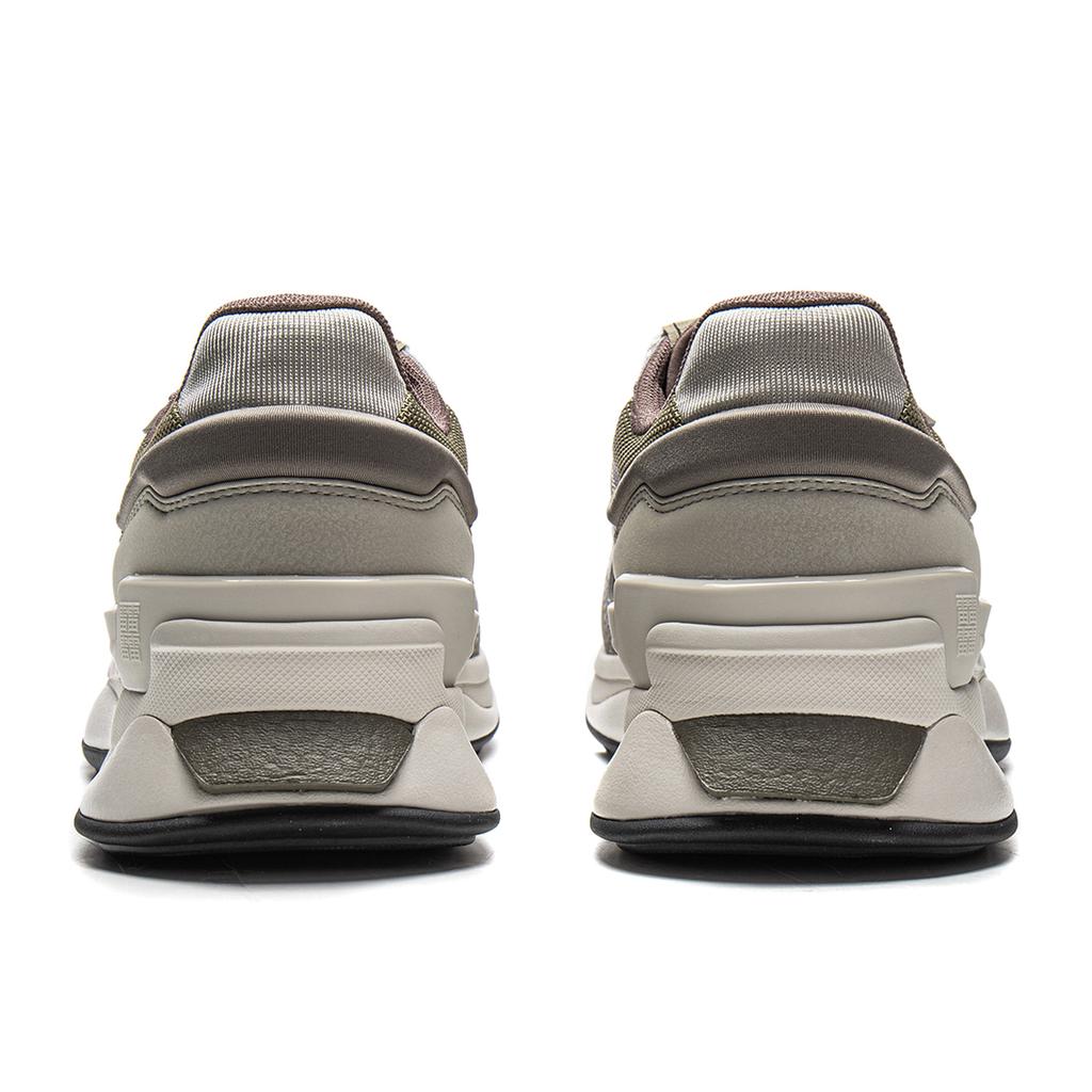 Li Ning 001 Original Aspiration V2 Slip Resistant Abrasion Resistant Low top Chunky Sneakers Men's Gray Green AGLW015-1