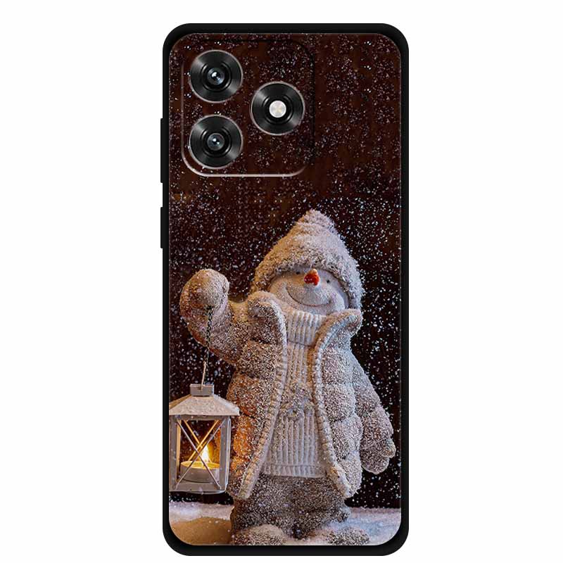 Christmas Phone Cases For Honor X5C Plus Soft Silicone Back Cover Christmas Tree for Honor Play10A 4G Protective Case Honor X5C