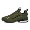 Puma Axelion Refresh Chaussures de Running Basses Antidérapantes Durables Homme sneaker Vert 377911-04
