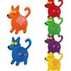 6PCS Wooden Coaster, Cute Puppy Shape, Thermal Insulation Non-Slip Design, Durable Easy To Clean Coasters for Home Office Decor