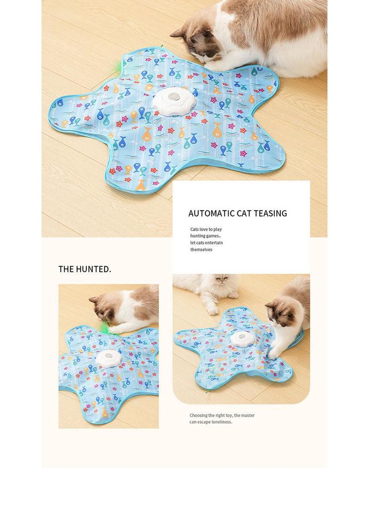 Cat Teaser Hiding Toy: Anti-Scratch, Self-Entertainment, Decompression for Cats