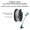 6Pcs Spools for Hyper Tough 20V Max String Trimmer Replacement Wire Reels