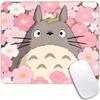 Totoro Anime Mouse Pad Kawaii Miyazaki Cartoon Washable Computer Mouse Pad Anti Slip Base Suitable for Office and Home Use Gift