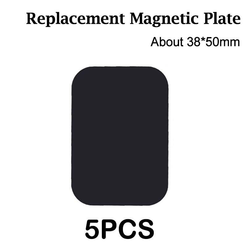 Foldable Magnetic Car Phone Holder Rotatable GPS Car Mount Metal Strong Magnet Mobile Stand for IPhone 13 Xiaomi Huawei Samsung