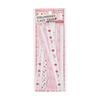 40sheets1pack Kawaii Scrapbook Stickers Lace Post Office DIY Decoration Lace Trim Stickers Self-adhesive Retro