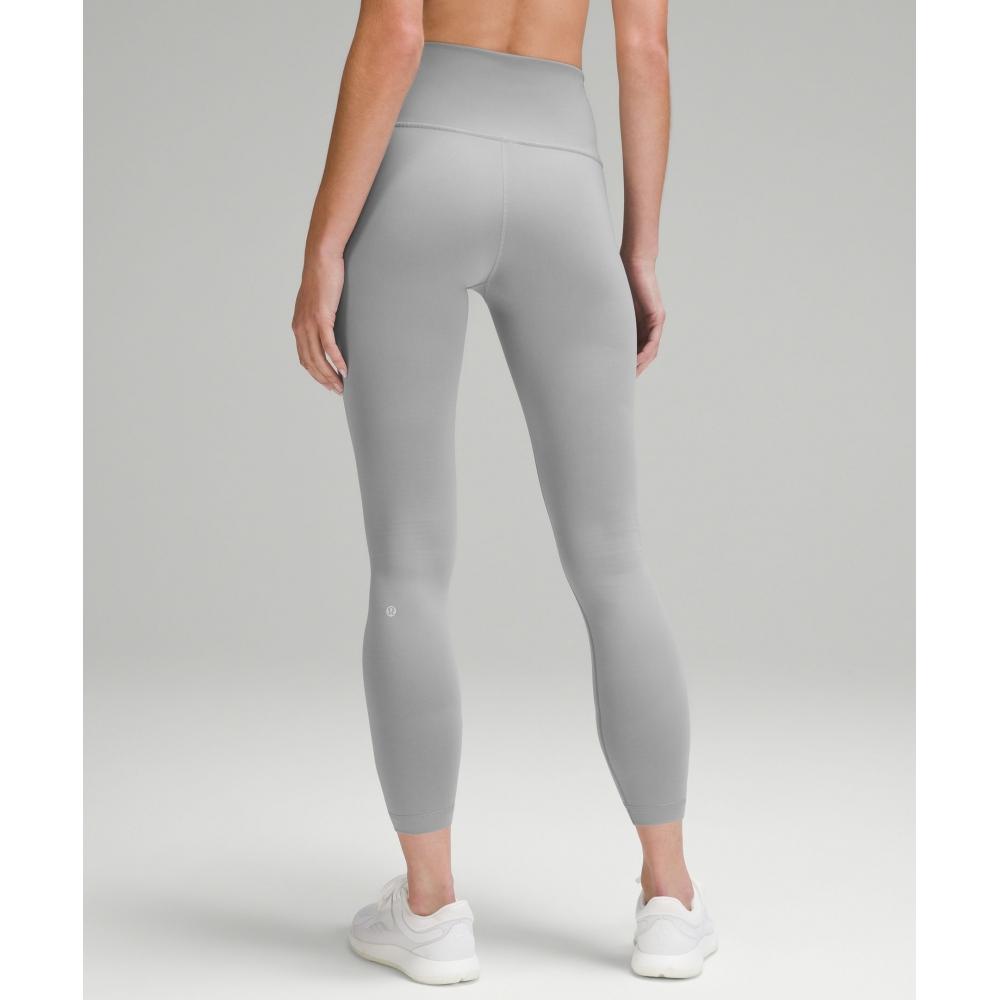 Lululemon Wunder Train High Rise Tight 25 Rhino Grey