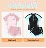 Girls' Quick-Dry Split Swimsuit - 2025 Summer Collection for Older Kids