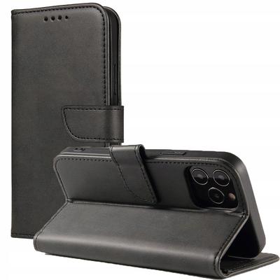 Magnet Case Elegancki Futerał Etui Pokrowiec Z Klapką I Funkcją Podstawki OnePlus Ace Czarny