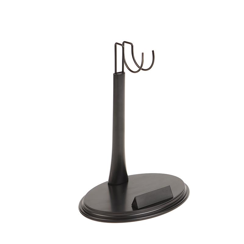 Action Figure Stand 1/6 Scale Model Stand 12 Inch, Black Holder Support Base Adjustable Bracket For Model Display U Type