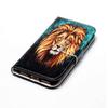 Male Lion Pattern Shockproof Card Slots PU Leather Wallet Case for iPhone,Samsung,Huawei,Xiaomi,Moto,Tecno,Google,Nokia,Oppo,ZTE,Blackview...