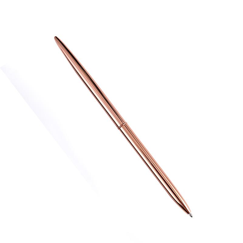 Cross-Border Metallic Ballpoint Desk Pen for Hotel and Bank Front Desk Check-In, Promotional Gift.