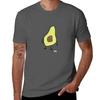 Avocado Doodle TShirt Daily Wear Plain Short Sleeve Shirt
