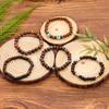Hot-selling Handmade Beaded Bracelet Men's Retro Style Multi-layer Elastic Line Wooden Bead Life Tree Bracelet
