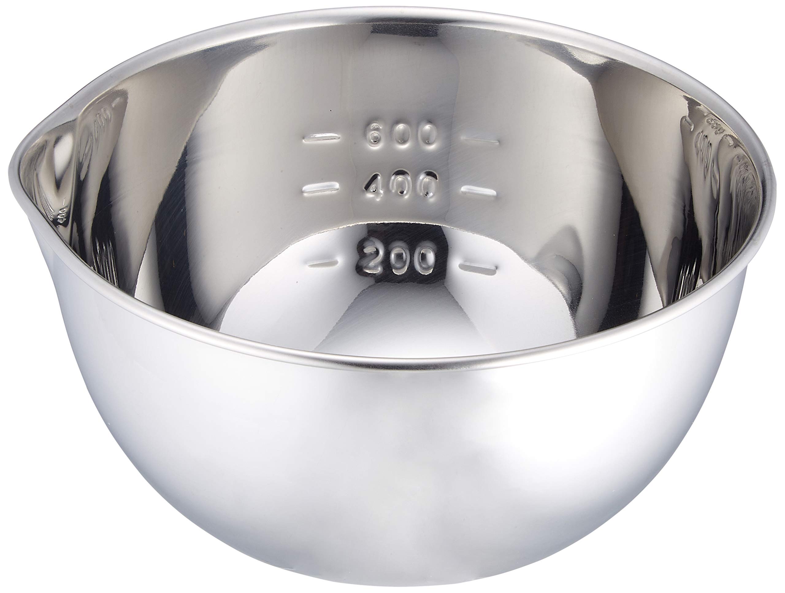 

Endo Shoji Stainless Steel Handleless Bowl with Graduations, Small