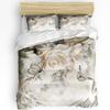 Plant Dream Rose Flower Butterfly Bedding Set 3pcs Duvet Cover Pillowcase Kids Adult Quilt Cover Double Bed Set Home Textile