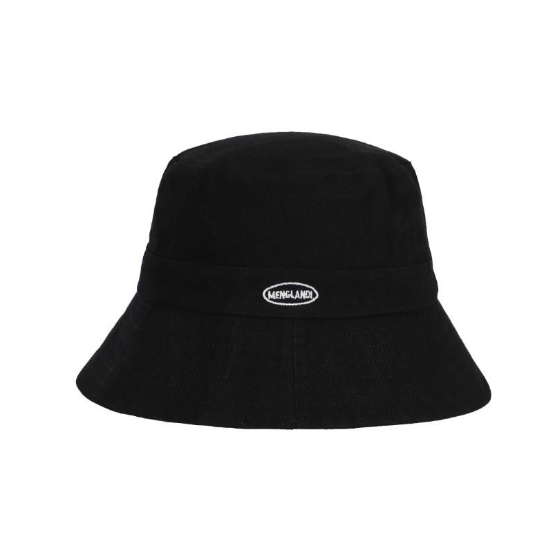 Letter Embroidered Casual Pattern Womens Bucket Hat Versatile Allseason Hat Outdoor