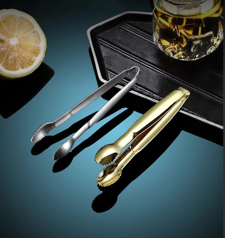 1 Stück Kaffeezucker-Klammer Edelstahl Pinzette Klemme Zuckerzange Clips Getränke Kaffee Eiswürfel Tee-Clips Küchenbarwerkzeug