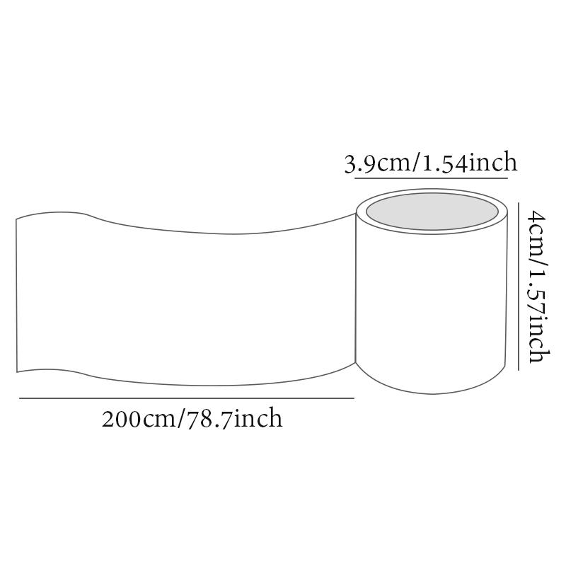 Mr. Paper 3Rolls/bag Read Together Time Series Die-cut PET Tape Handbook Beautiful Tape DIY Picture Album Photo Frame Diary