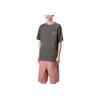 Carhartt WIP Logo Loose Fit Crew Neck Drop Shoulder Short Sleeve T-Shirt Men Tops Graphite I029949-87-GD