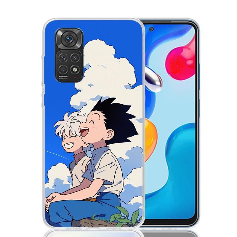 Huner X-Hunters Cute Phone Case For Xiaomi Redmi Note 15 14 13 12S 12 Pro Plus 11S 11E 11 11T 10S 10 Art Soft Pattern Cover Redm