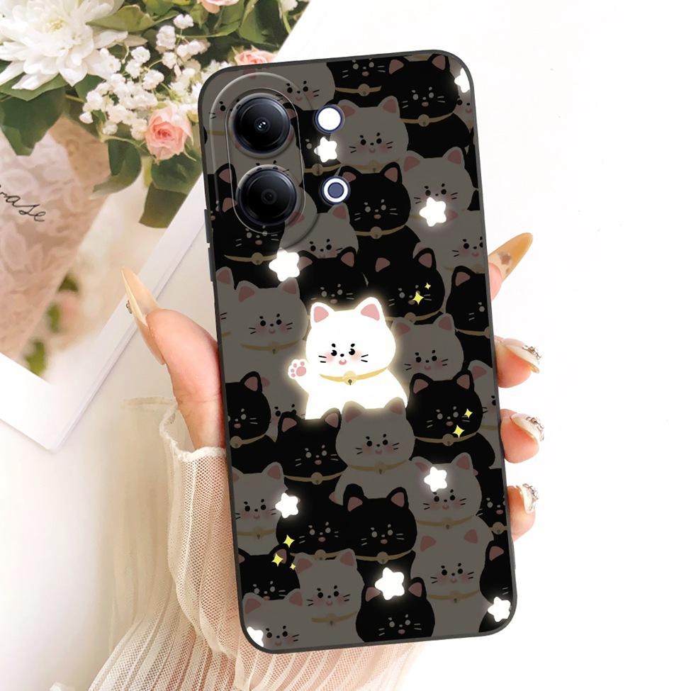 For Vivo Y05 Case Cover Luxury Fashion Cute Cartoon Funny Painted Silicone Funda For VivoY05 Casing