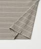 LE TIGRE Multi-Stripe Polo T-Shirt (Pale Khaki)