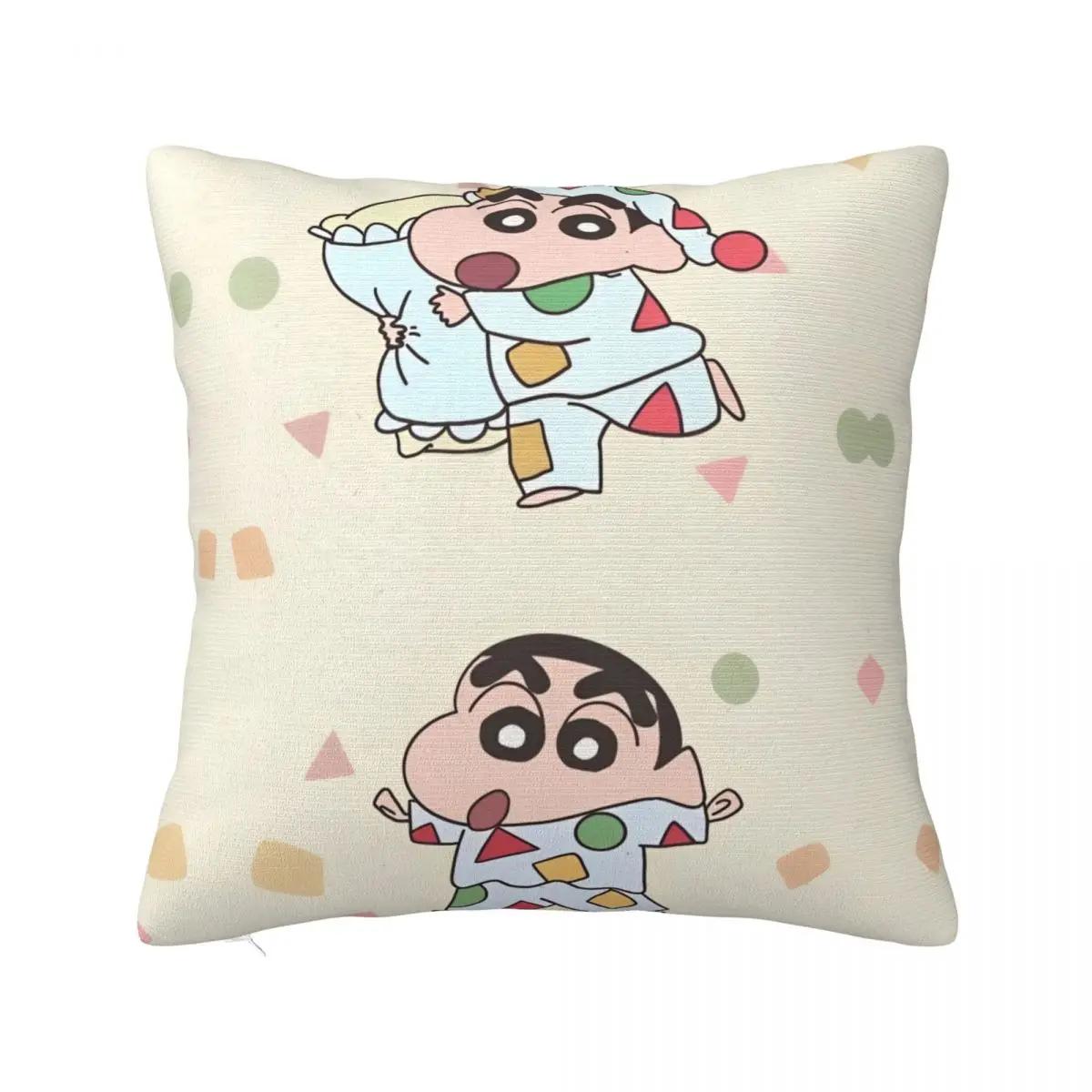 

Мультяшные наволочки для декоративных подушек, украшение для гостиной, напечатанная наволочка для диванной подушки, полиэстер, мягкая наволочка 66x66cm жёлтый