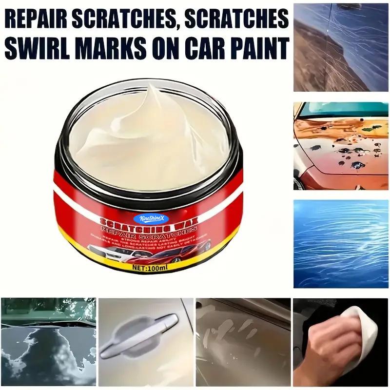 Car Scratch Repair Paste All-In-One Scratch Remover Polisher For All Car Paint Types Car Body Care With Fast-Acting