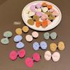 20 Fabric Bow Hair Clips, Cute, Colorful, Random Hair Accessories