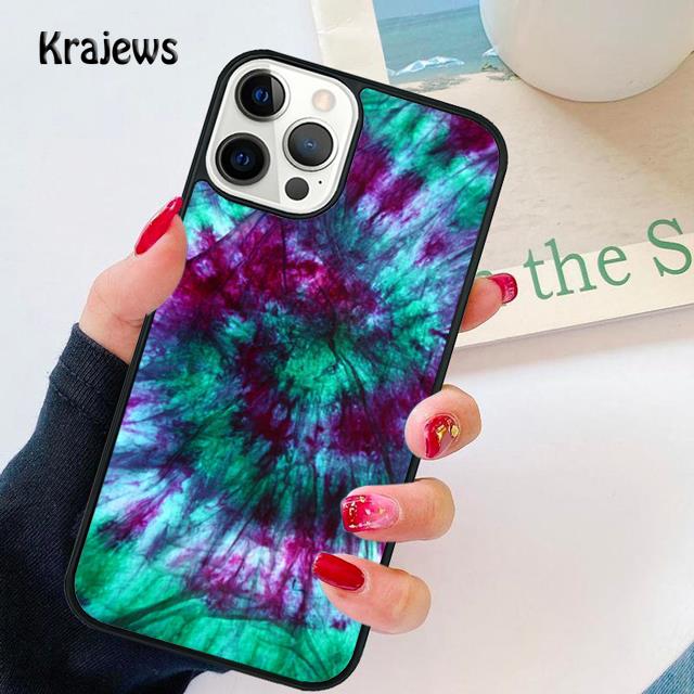 

Мягкий чехол для телефона с синим тай-дай для iPhone 14 XR X XS Max 5S 6S 7 8 Plus SE 2020 11 12 13 Pro Max Mini Samsung S22ultra