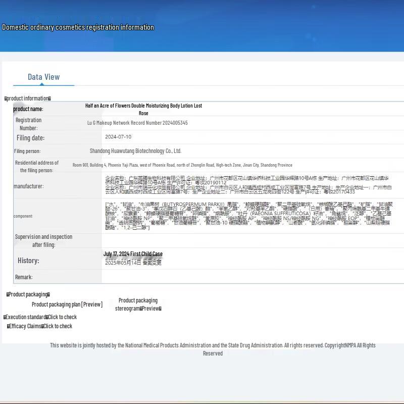 Little Dream Garden Long-Lasting Moisturizing Body Lotion