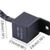 LED Flash Relay 150W 12A 2Pin Electronic  for Motorcycle Motor Turn Signal Bulb NEW TRD for Hyper Flash