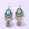 Boho Chic Drop Earrings With Electroplated Geometric Shape For Female Fashion