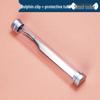 Plated Iridescent Precision Stainless Steel Rose Gold Feather Tweezers for Grafting False Eyelashes