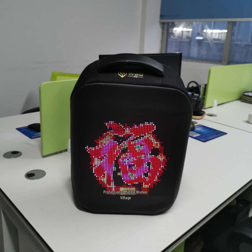 LED Werbe-Rucksack mit Display für Reisen & Outdoor-Bekleidung