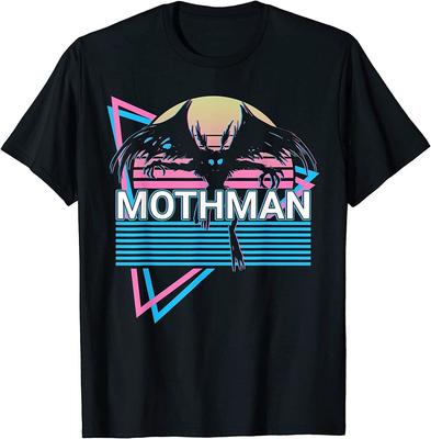 Mothman Cryptozoology Retro Unisex T-Shirt