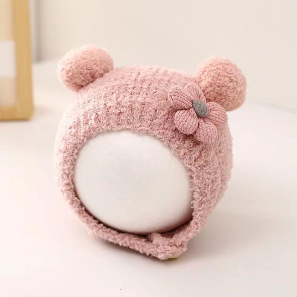 Thickened Warmer Cute Bear Ear Protection Cap New Warmer Beanie  Outdoor