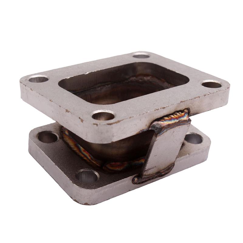 Turbo Exhaust Manifold Adapter Flange Cast Iron T3 to T4 Conversion Fitting for Car or Truck Turbo Installation