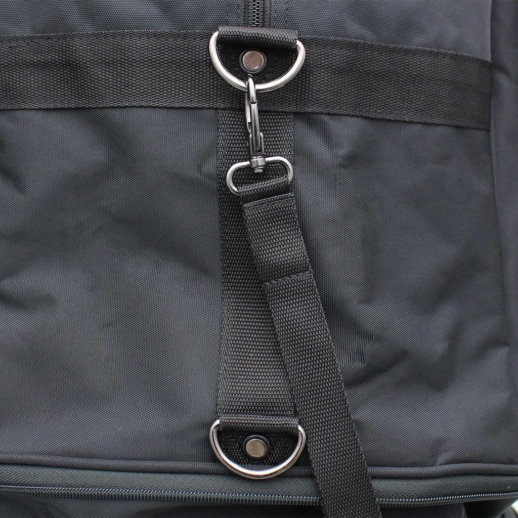 Available in 4 Stable running with 9 wheels and 5 casters Giant Carry Bag Monster Suitcase Black [Siffle] Flexible! capacities! 3.9kg