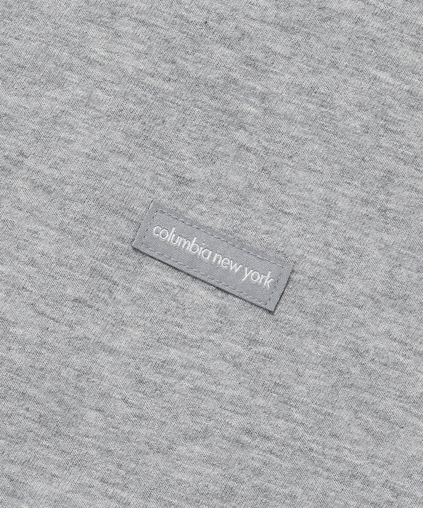 COLUMBIA UNIVERSITY Cny Boxlogo S/S T-Shirts_Melange Gray