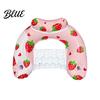 Swimming Pool Accessories U-shaped Inflatable Float for Adults Blow-Up Floating Lounge Chair Summer with Drink Holder Party Beach Lake Essentials