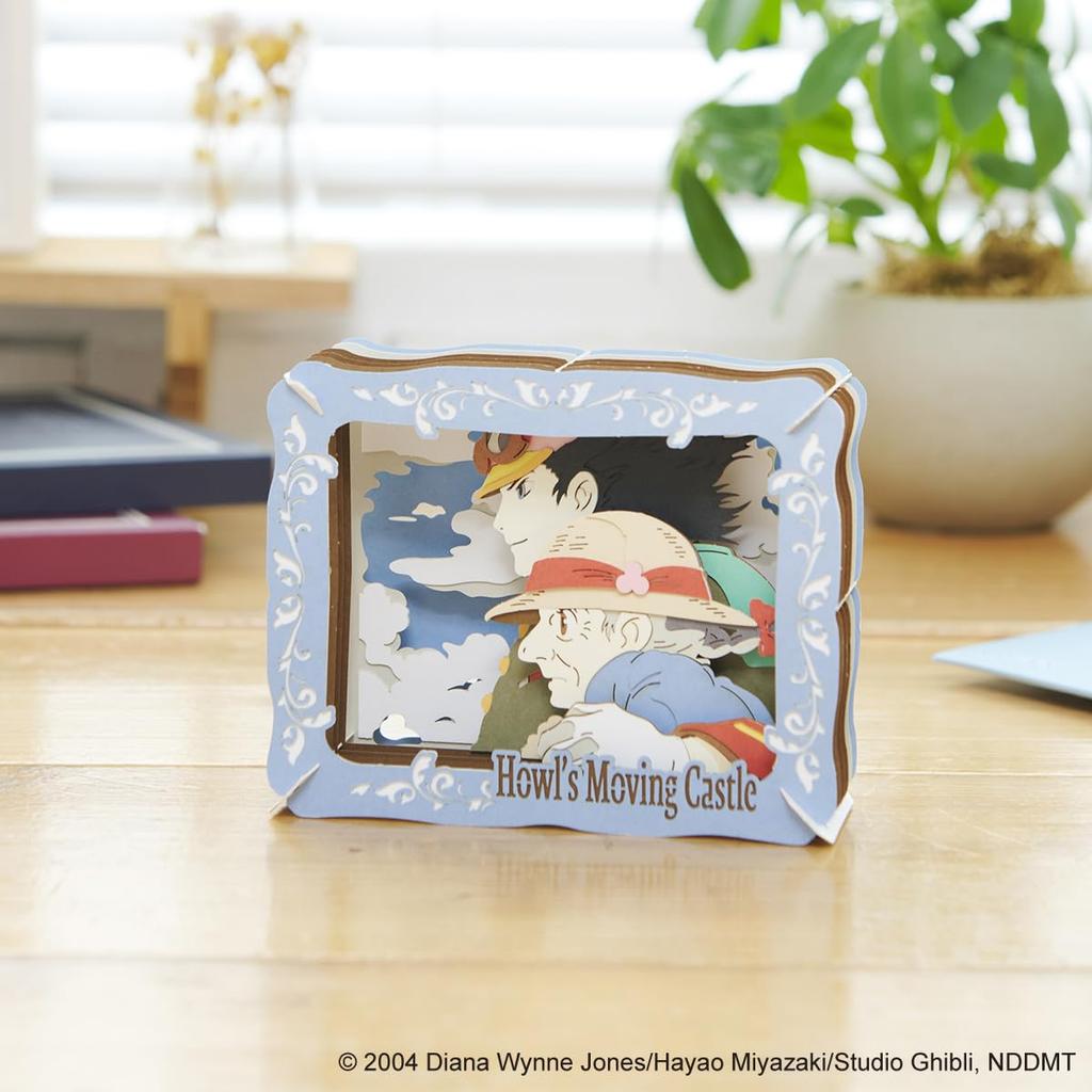 Ensky Paper Theater Moving Castle A Gaze of Determination Howl's PT-166X
