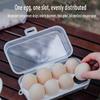 3/4/8 Grids Egg Holder Container For Outdoor Camping Picnic Eggs Box Case Anti-fall Egg Storage Box Kitchen Organizer