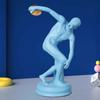 Light Luxury Discus Thrower Figure Sculpture Decoration Art Soft Decoration Model Room Sales Office Bookcase Decoration
