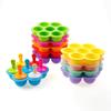 Silicone World 9/7 Holes Popsicle Silicone Molds DIY Ice Cream Pops Mold Ice Tray Children Fruit Shake Complementary Food Box