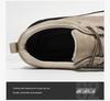 New Spring Arrival: Large Size Men's Leather Casual Sports Shoes - Non-slip, Wear-resistant for Outdoor Hiking and Travel